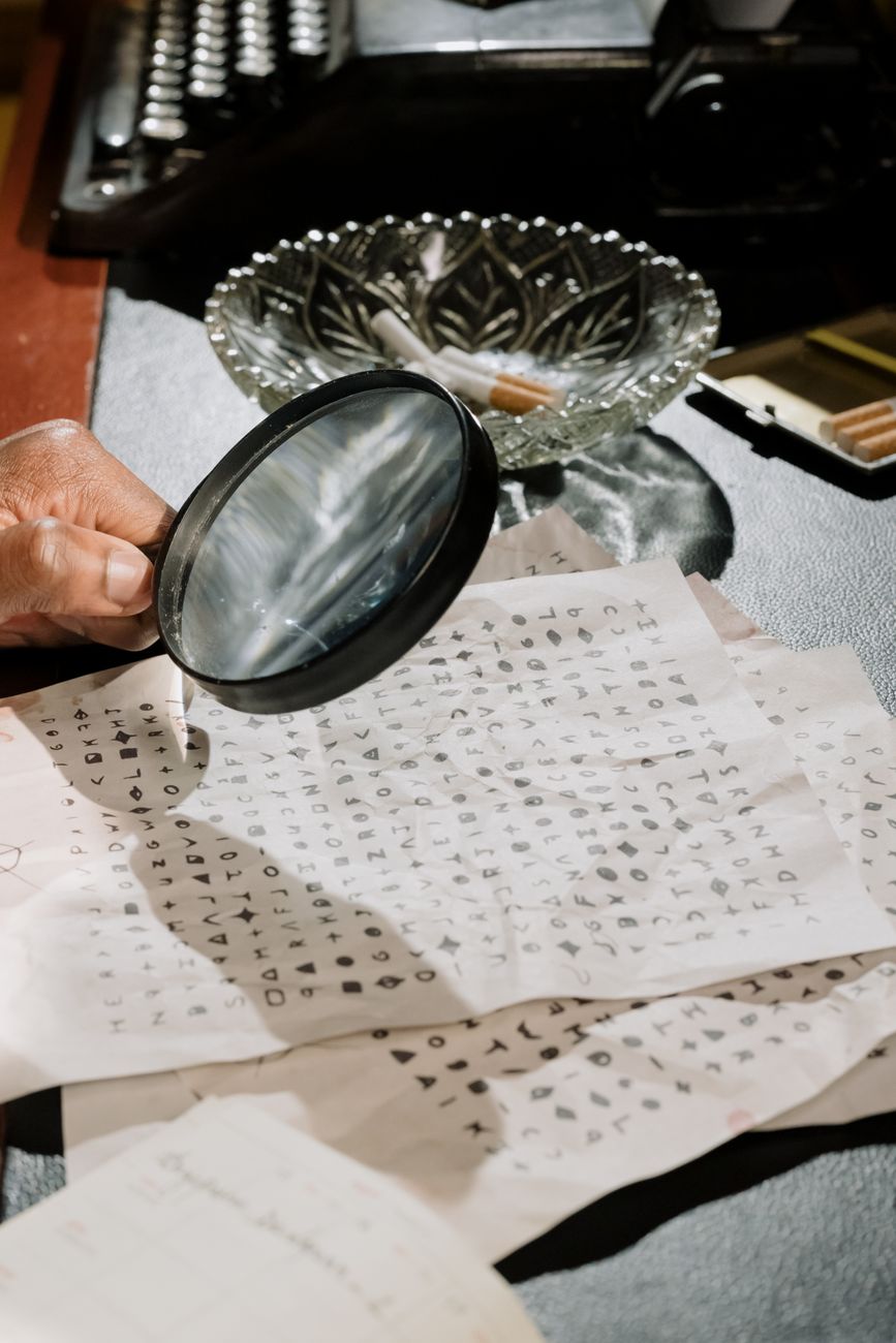 Journalist investigating information